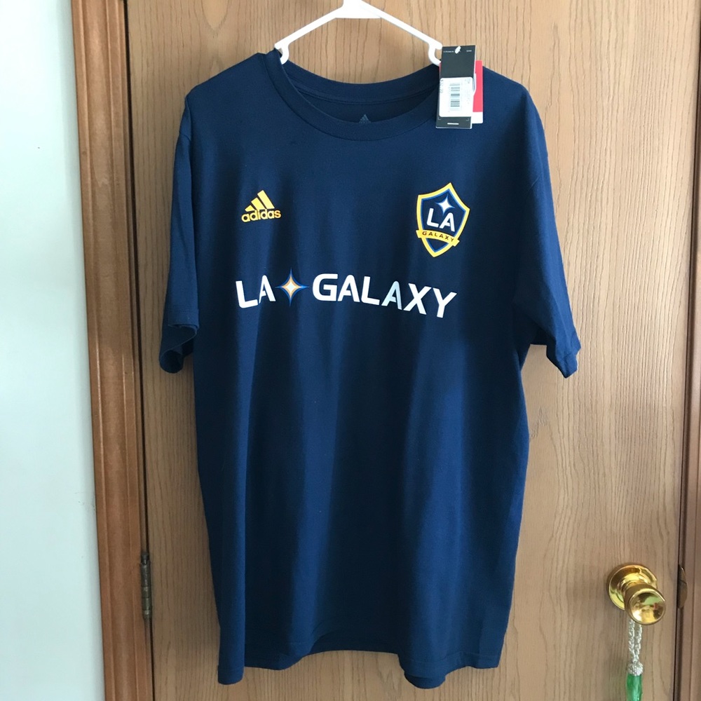 LA Galaxy MLS Tee Shirt - Mens sz Large - NWT